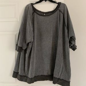 Free People long sweatshirt